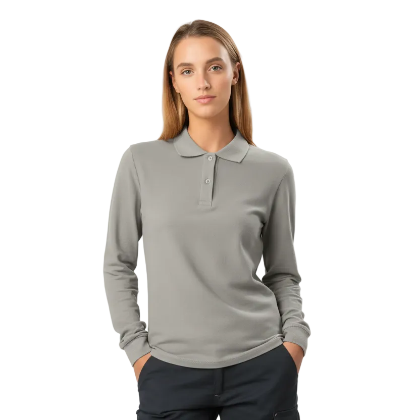 Polo Donna Manica Lunga