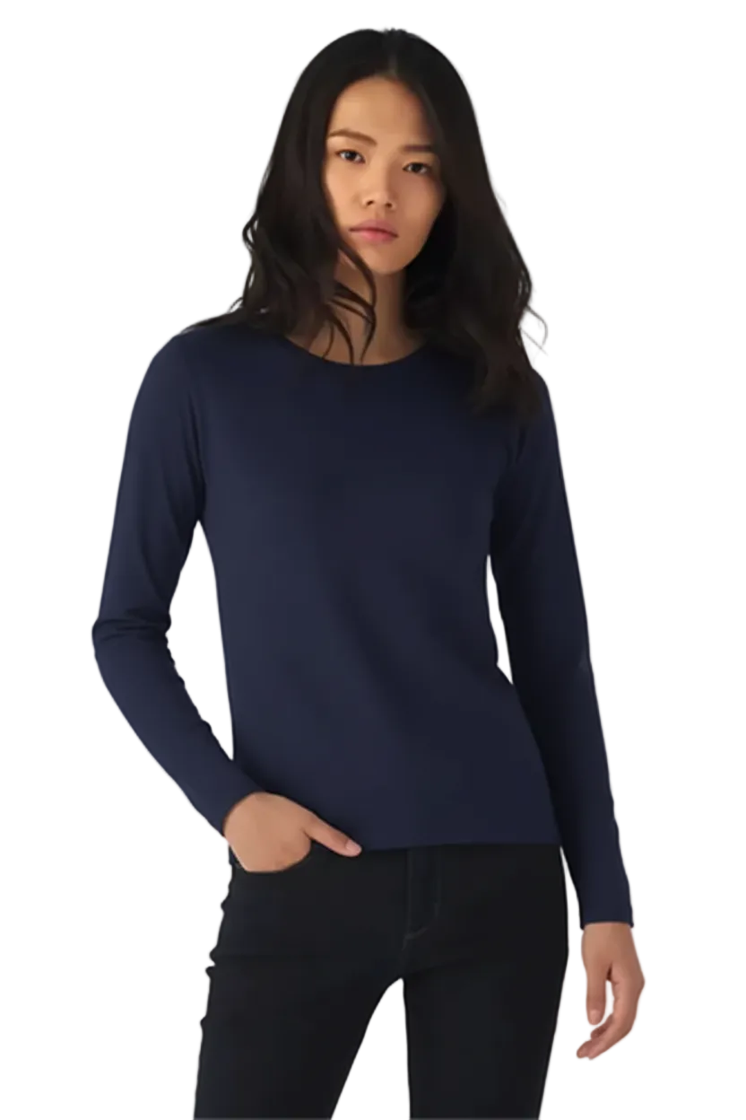 T-Shirt Donna Manica Lunga Pesante