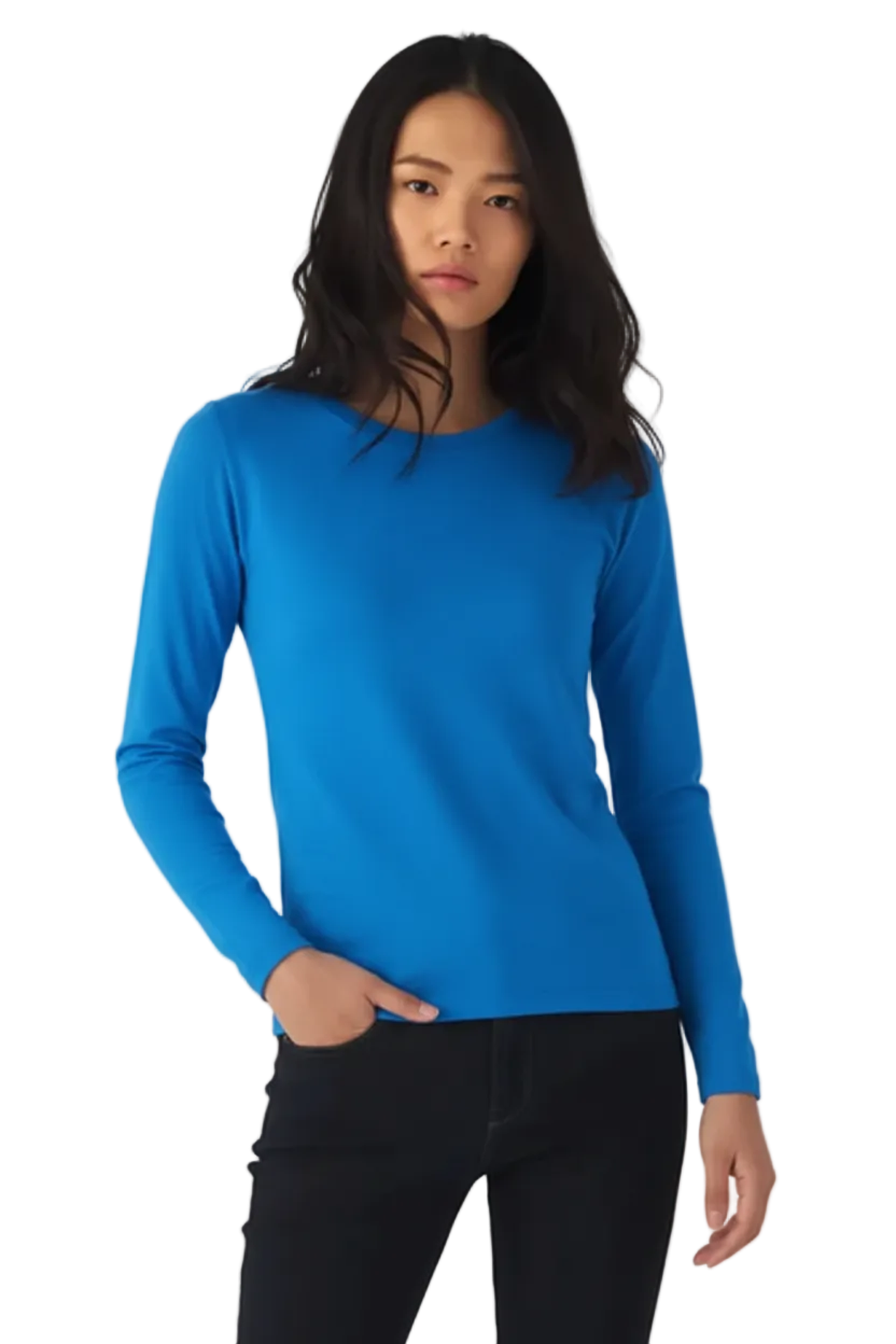 T-Shirt Donna Manica Lunga Pesante