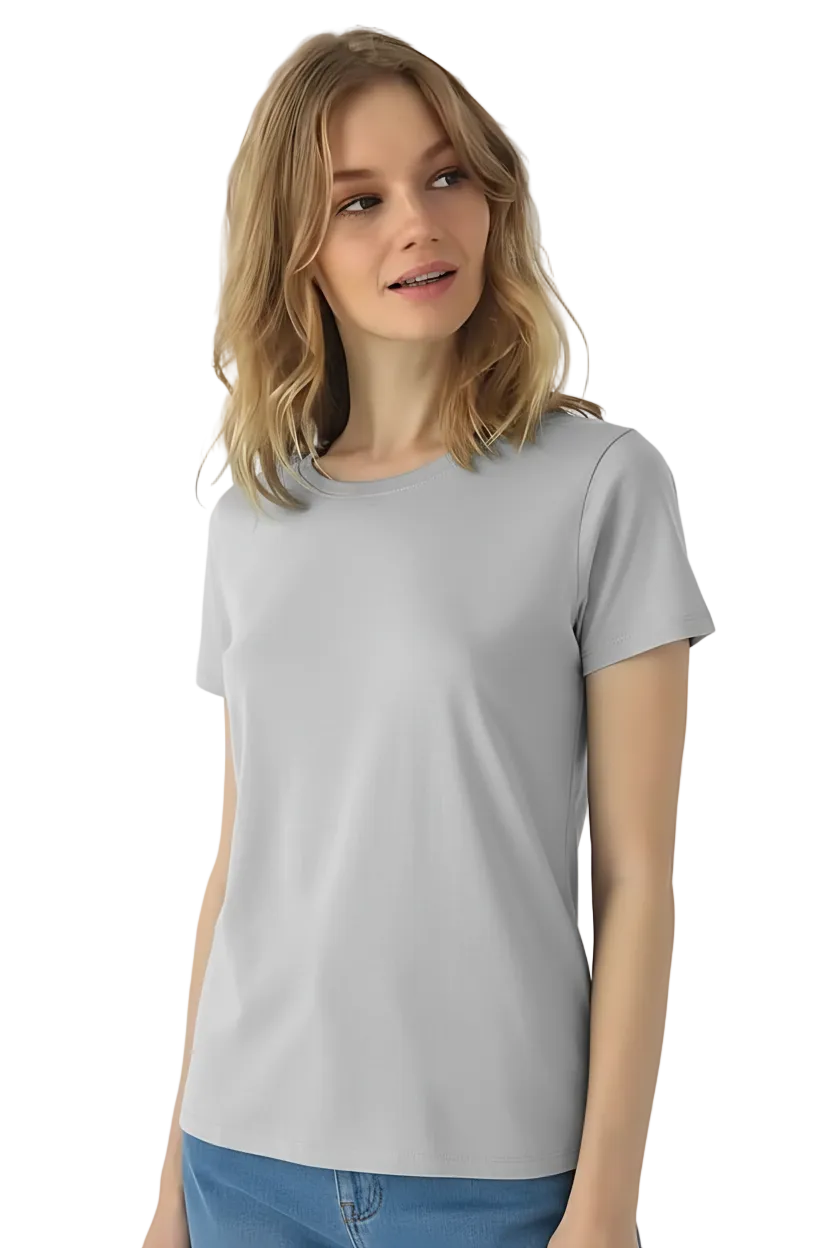 T-Shirt Donna Girocollo Manica Corta