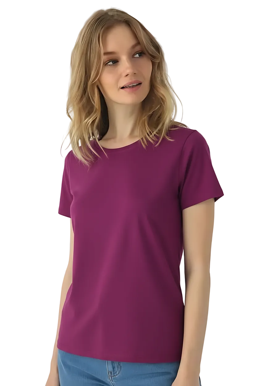 T-Shirt Donna Girocollo Manica Corta