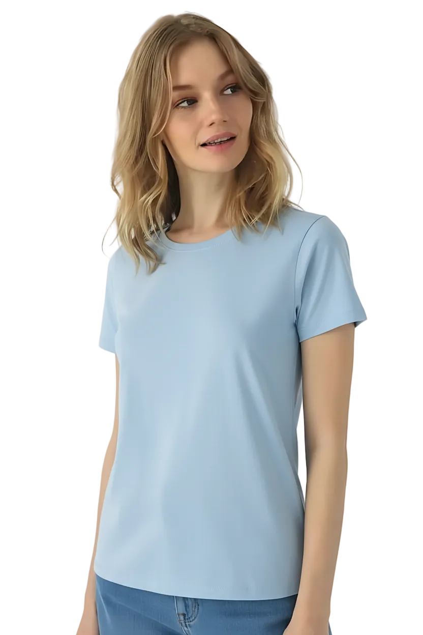 T-Shirt Donna Girocollo Manica Corta
