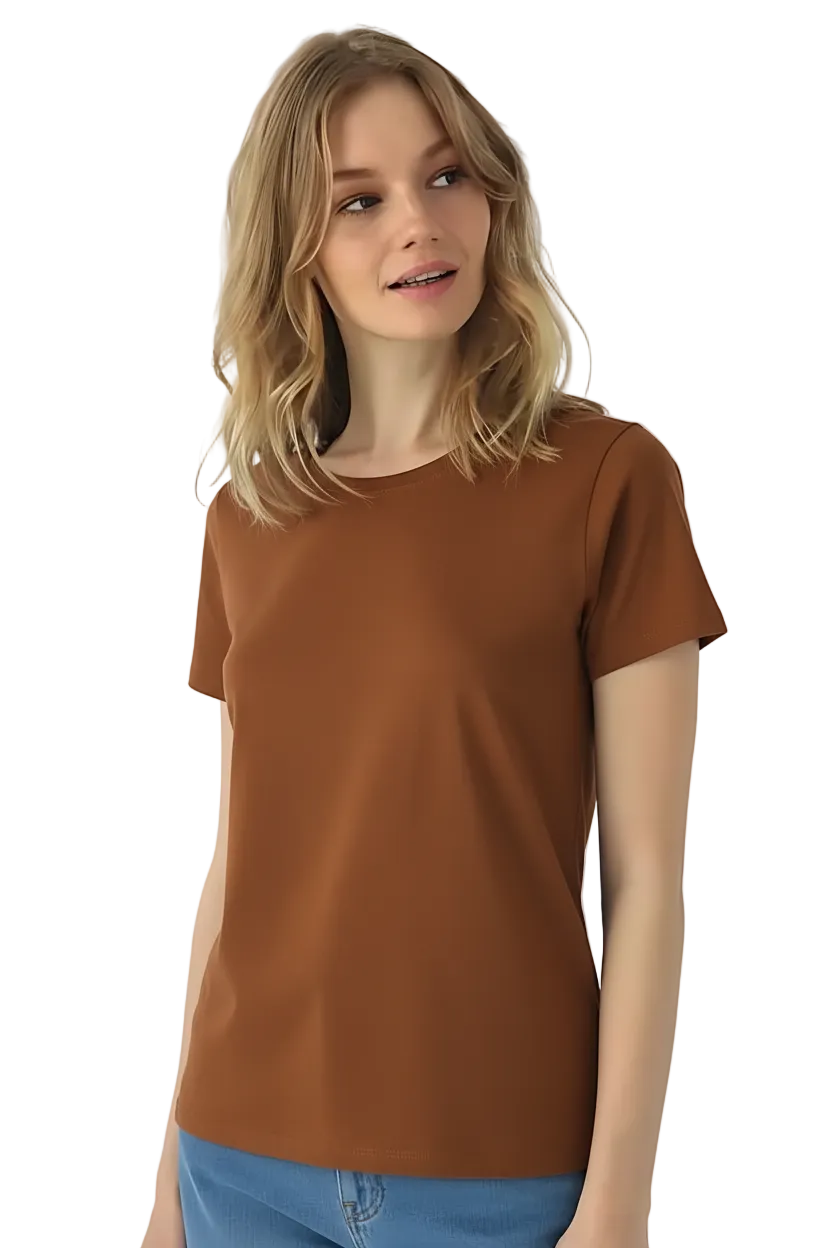 T-Shirt Donna Girocollo Manica Corta