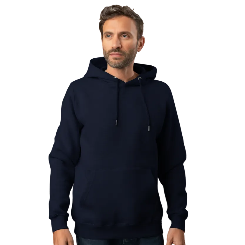 Felpa Unisex con Cappuccio e Tascone