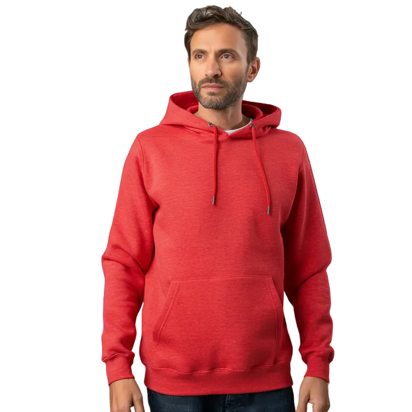 Felpa Unisex con Cappuccio e Tascone