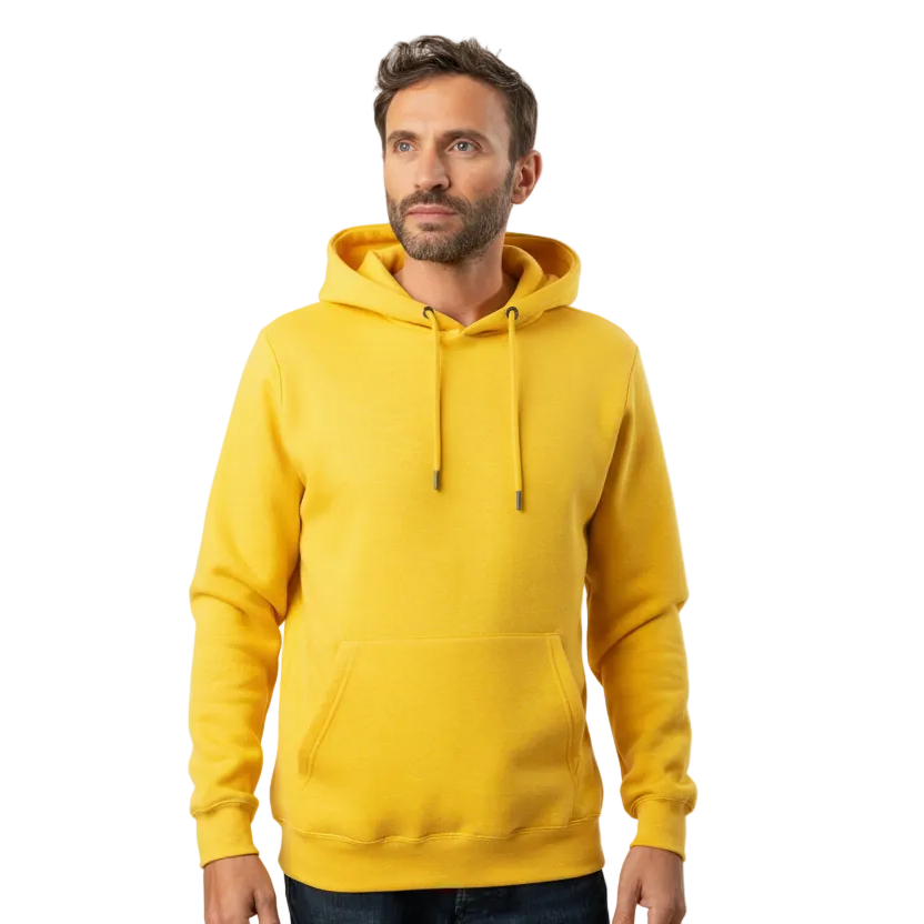 Felpa Unisex con Cappuccio e Tascone