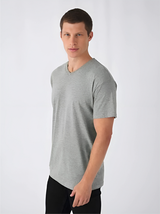 T-Shirt Uomo Manica Corta Collo a V