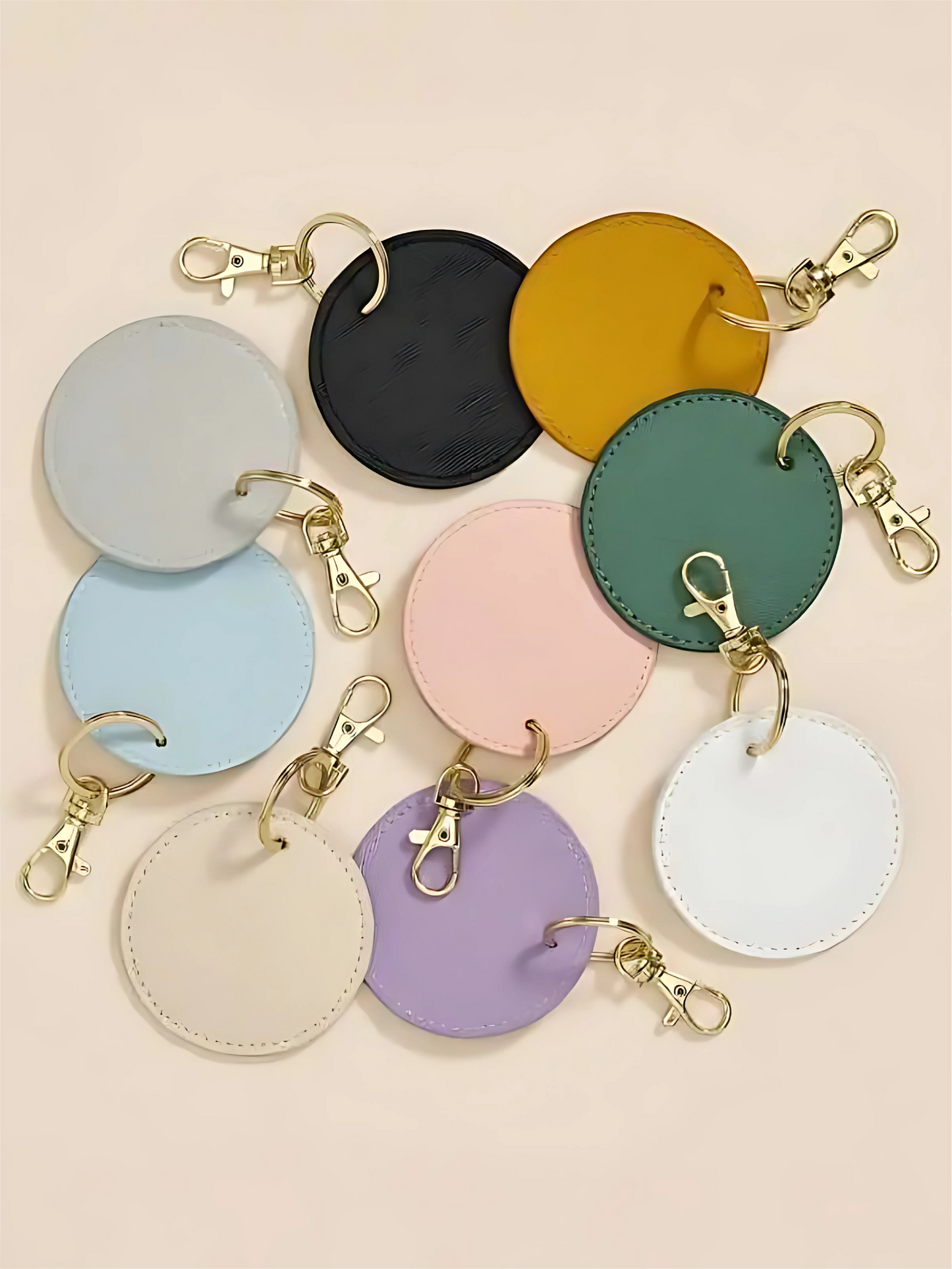 Round Keychains 