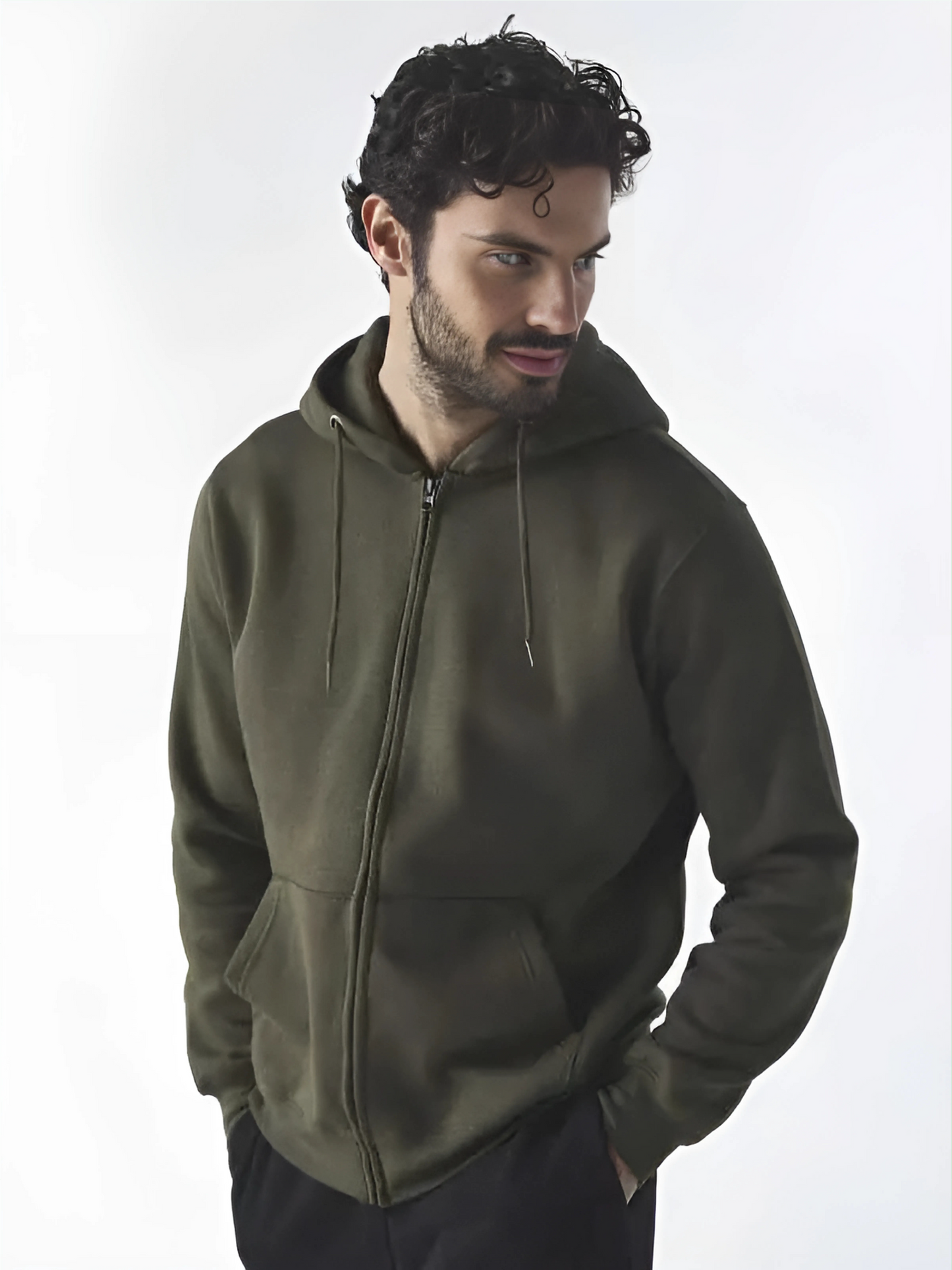 Men's Zip-Up Hoodie