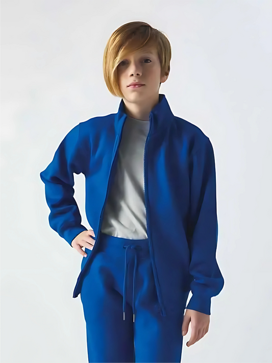 Children's Sweatshirt with Zip No Hood