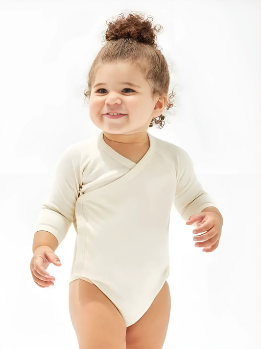 Long Sleeve Kimono Bodysuit for Babies